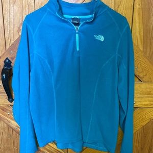 Women’s North face blue sweater